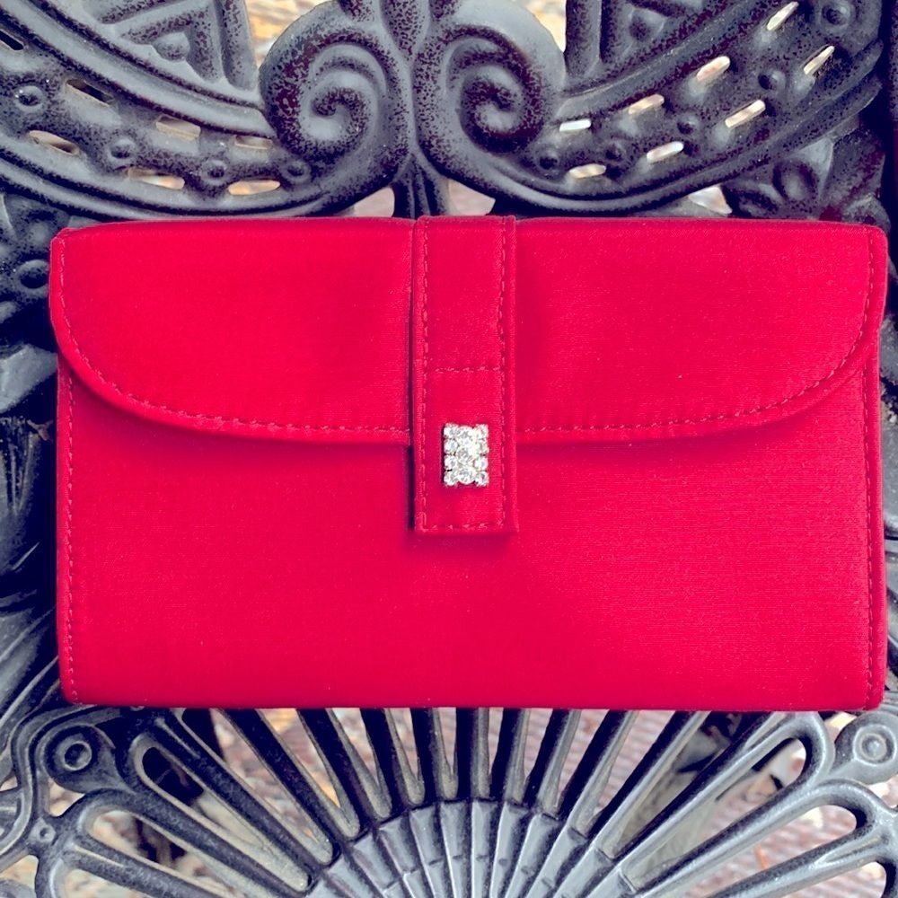 Lancome cosmetics vintage clutch or cosmetic case.